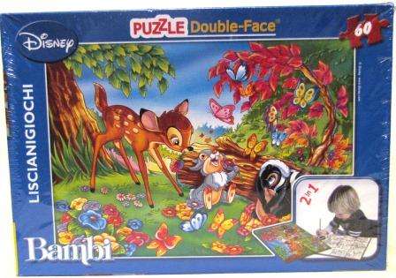 BAMBI puzzle double face - 60 pieces