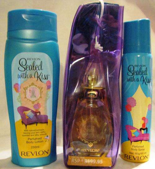 Revlon - sealed with a kiss - Fragrance, body lotion, Body spray - all 3 for 1 bid