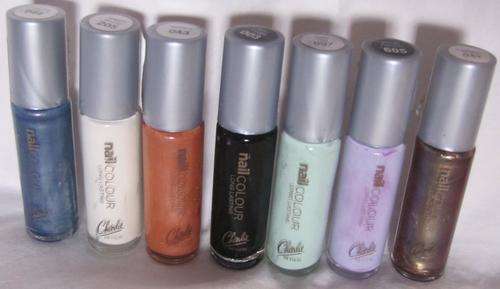 What a bargain!!! 7 Charlie nail colours for 1 bid!