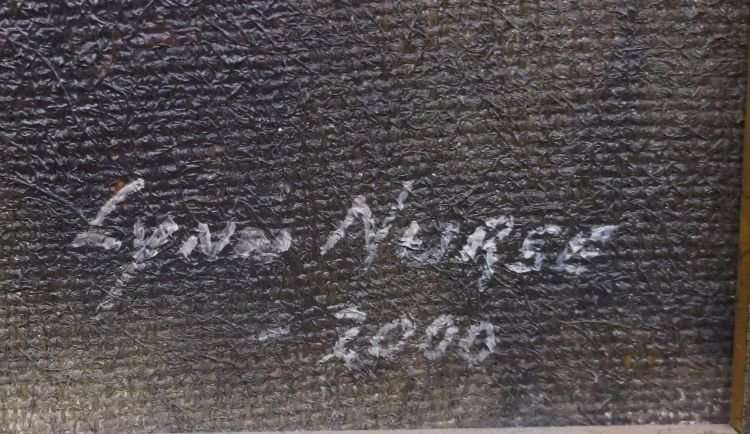 AN AWESOME ORIGINAL OIL ON BOARD BY KNOWN SA ARTIST LYNN NURSE....GOOD VALUE !!!