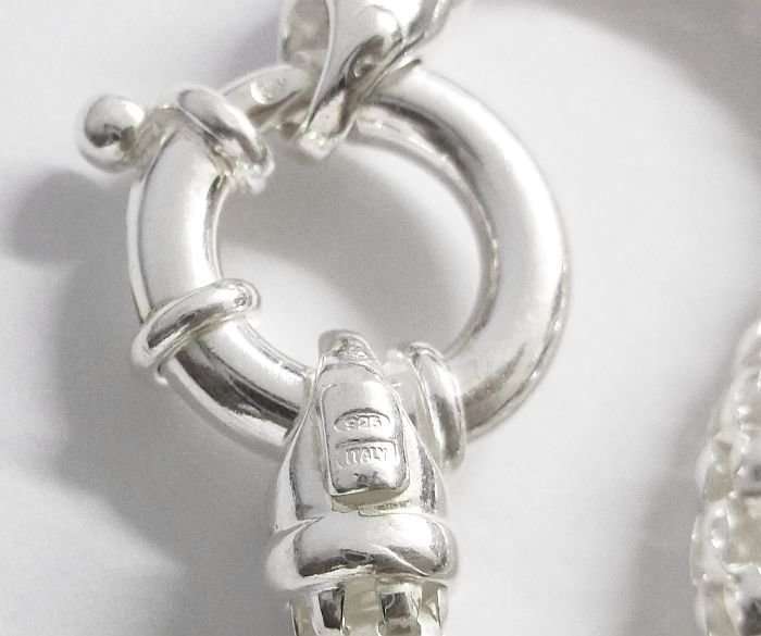 A FANTASTIC ""WOVEN"" STERLING SILVER BRACELET WITH SIGNORETTI CLASP ...B E A U T I F U L !!!