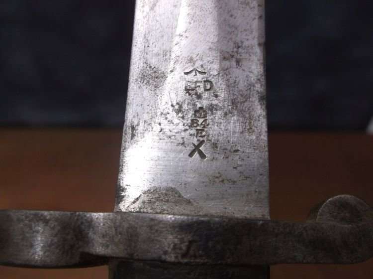 AN OLD BAYONET