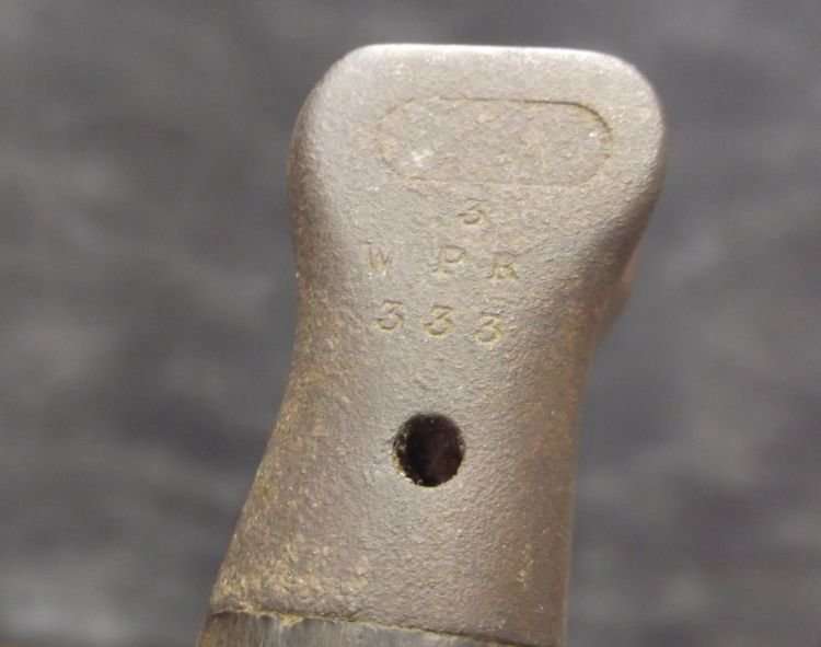 AN OLD BAYONET