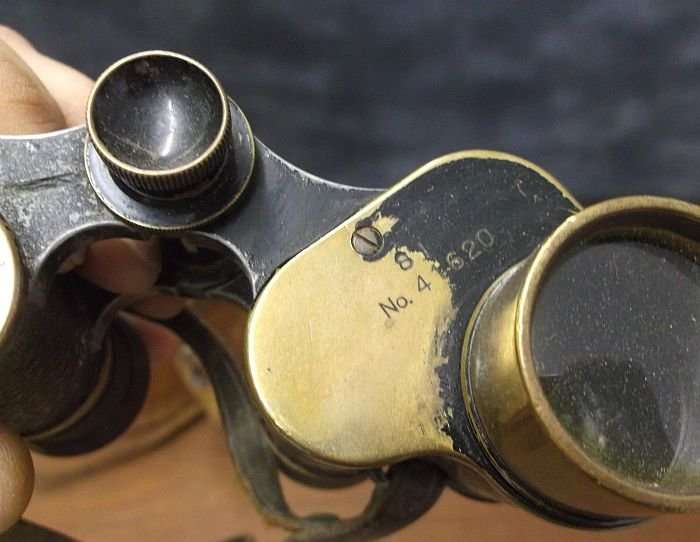 WW2 ERA MILITARY STEREO BINOCULARS BY BAUSCH & LOMB OPTICAL CO.