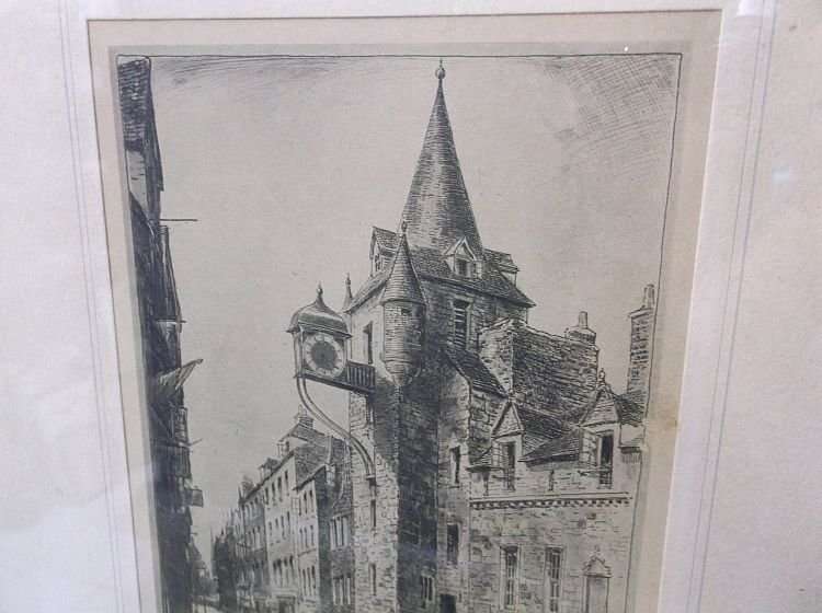 AN OLD ETCHING