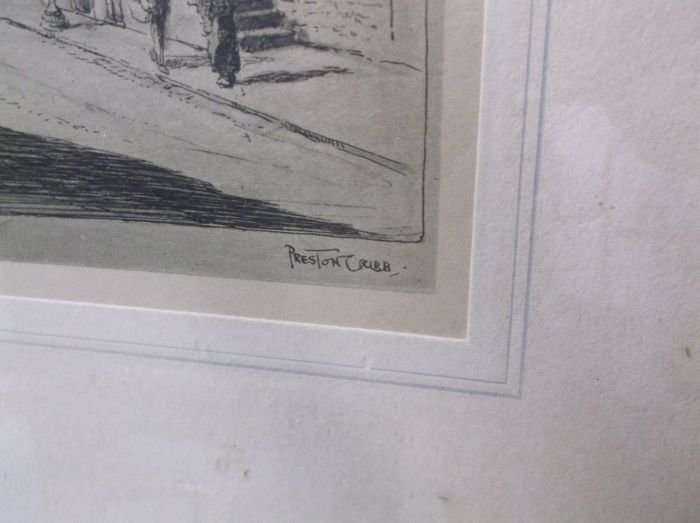 AN OLD ETCHING