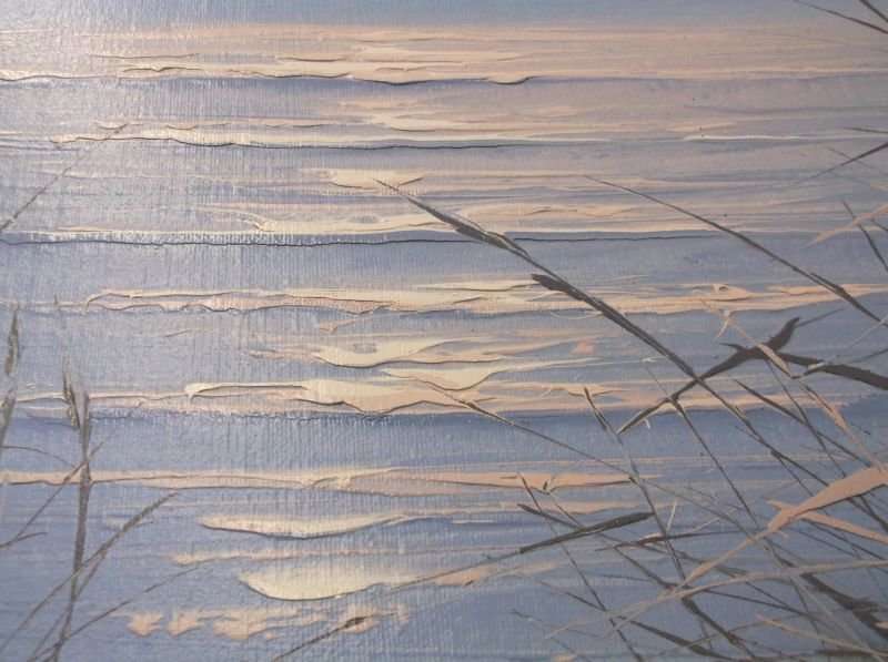 A MASSIVE ORIGINAL OIL ON BOARD OF A MAGICAL SUNSET ...SO PRECISE...SIGNED BY THE ARTIST ENGEL...WOW