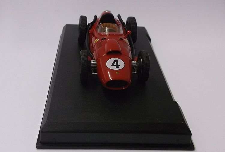 A BEAUTIFULLY DETAILED DIE CAST METAL MODEL OF THE FERRARI F246 ...WITH DISPLAY BASE...WOW !!!