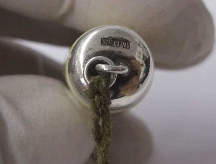 WOW !!! A BEAUTIFUL RARE OLD STERLING SILVER AND ENAMEL ETUI WITH SEWING CONTENTS ...AMAZING !!!!!!!