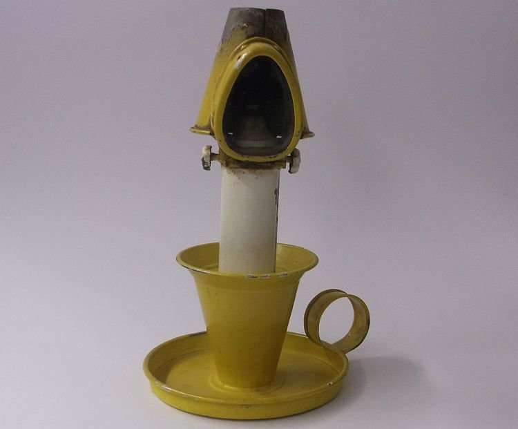 ALERT !!! ALERT !!! AN EXTREMELY RARE ALADDINETTE "EVERLASTING CANDLE" PARAFFIN LAMP !!! WOOOOW !!!
