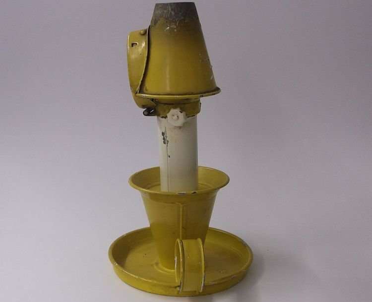 ALERT !!! ALERT !!! AN EXTREMELY RARE ALADDINETTE "EVERLASTING CANDLE" PARAFFIN LAMP !!! WOOOOW !!!