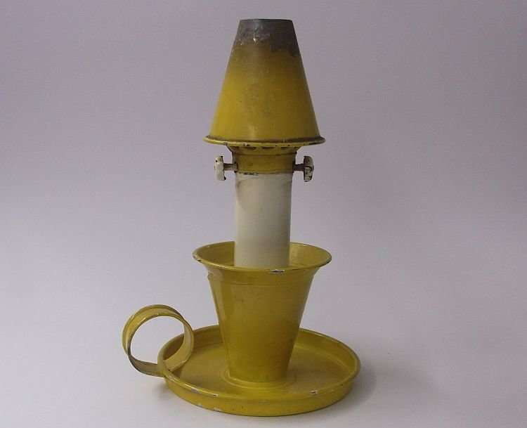 ALERT !!! ALERT !!! AN EXTREMELY RARE ALADDINETTE "EVERLASTING CANDLE" PARAFFIN LAMP !!! WOOOOW !!!
