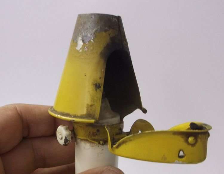 ALERT !!! ALERT !!! AN EXTREMELY RARE ALADDINETTE "EVERLASTING CANDLE" PARAFFIN LAMP !!! WOOOOW !!!