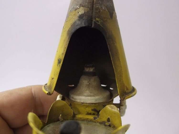 ALERT !!! ALERT !!! AN EXTREMELY RARE ALADDINETTE "EVERLASTING CANDLE" PARAFFIN LAMP !!! WOOOOW !!!