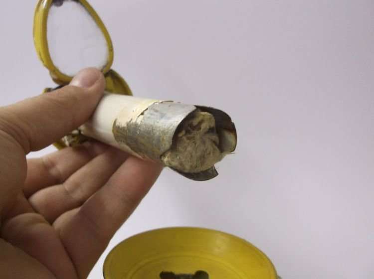 ALERT !!! ALERT !!! AN EXTREMELY RARE ALADDINETTE "EVERLASTING CANDLE" PARAFFIN LAMP !!! WOOOOW !!!