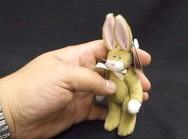 A CUTE LITTLE COLLECTION OF TINY TEDDY BEARS AND ONE TINY RABBIT BY RUSS AND MORE .....