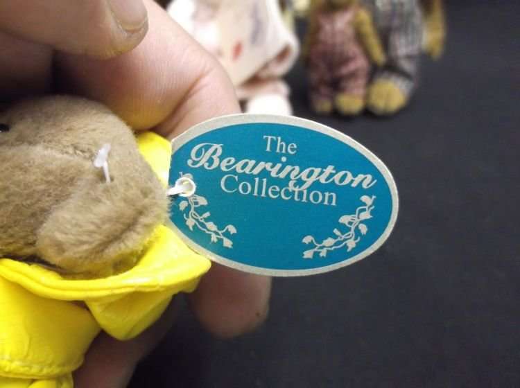 A CUTE LITTLE COLLECTION OF TINY TEDDY BEARS AND ONE TINY RABBIT BY RUSS AND MORE .....