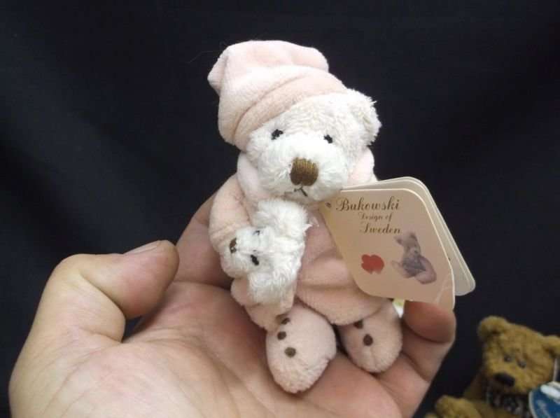 A CUTE LITTLE COLLECTION OF TINY TEDDY BEARS AND ONE TINY RABBIT BY RUSS AND MORE .....