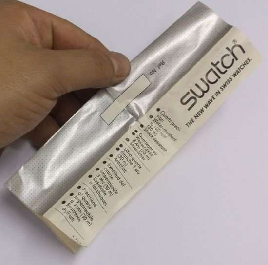 A TOTALLY AWESOME VINTAGE SWATCH WATCH IN ITS ORIGINAL CASE WITH MANUAL MADE IN 1991 ...$80 VALUE