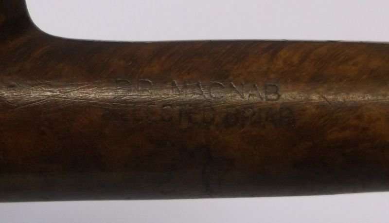 A GREAT QUALITY VINTAGE SMOKING PIPE BY DR MACNAB .....AWESOME PIECE !!