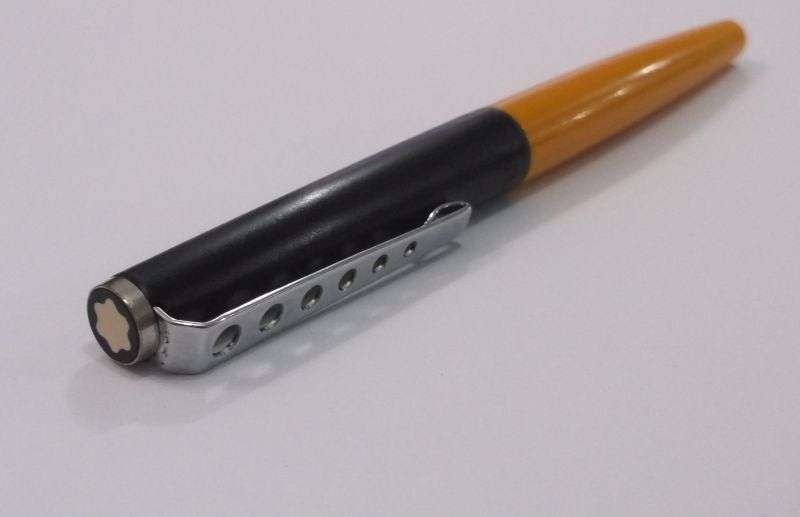 A TOTALLY COOL RARE VINTAGE 1970`S MONT BLANC "CARRERA"  FOUNTAIN PEN IN GREAT CONDITION !!! WOW !!!