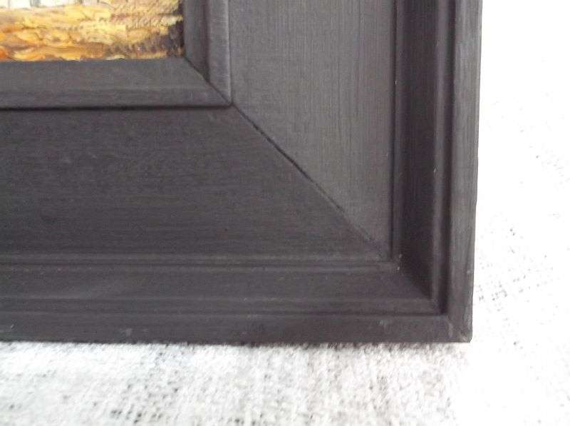 A LOVELY ORIGINAL OIL ON BOARD BY JUNE TUCKETT DEPICTING A HOMESTEAD SURROUNDED BY A MOUNTAIN RANGE