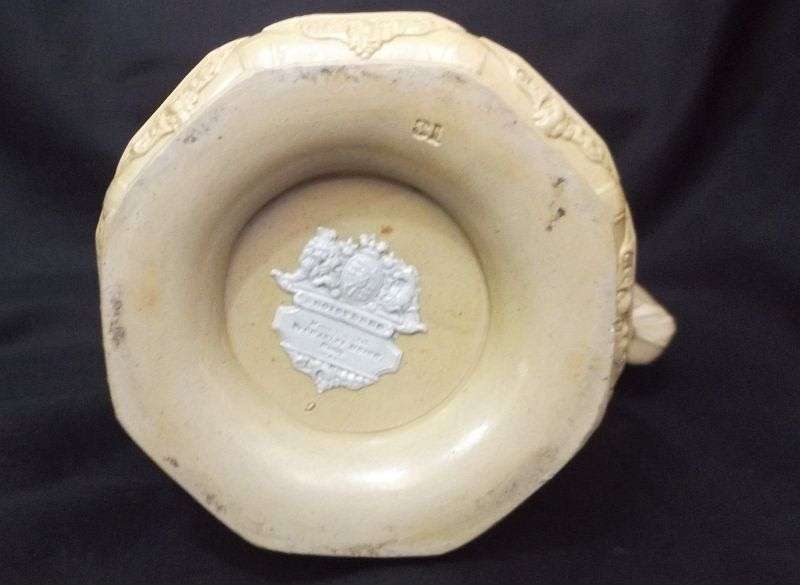 WOW !!! ULTRA RARE HIGHLY DETAILED APOSTLE JUG BY CHARLES MEIGH MADE MARCH 17 1842 IN HANLEY ENGLAND