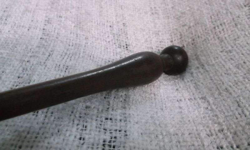 AN INTRIGUING NORWEGIAN SILVER BOWL LADLE SET WITH A 308 YEAR OLD COIN REIGN OF KING FREDERICK IV