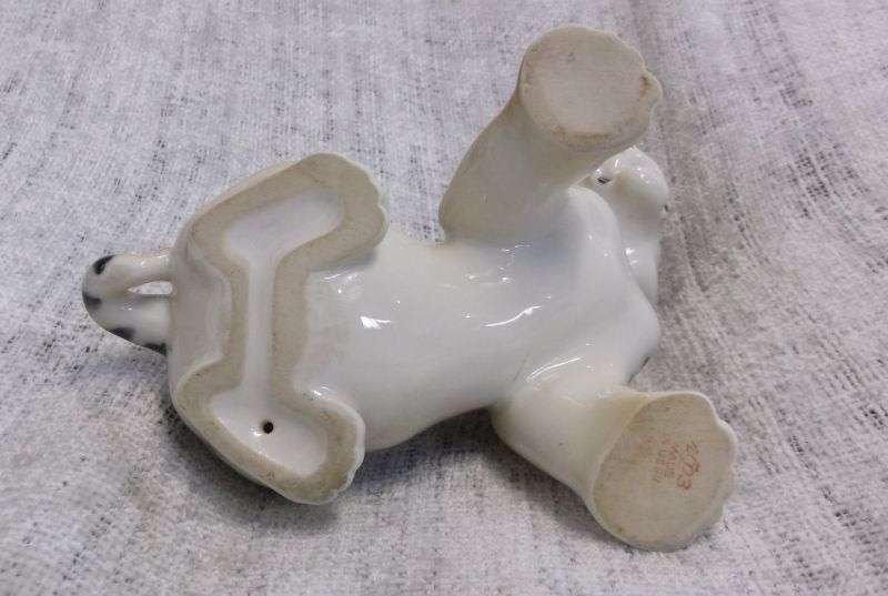 AN AWFULLY CUTE VINTAGE TIGER CUB PORCELAIN ORNAMENT BY LOMONOSOV USSR ...RUSSIAN QUALITY...WOW !!!