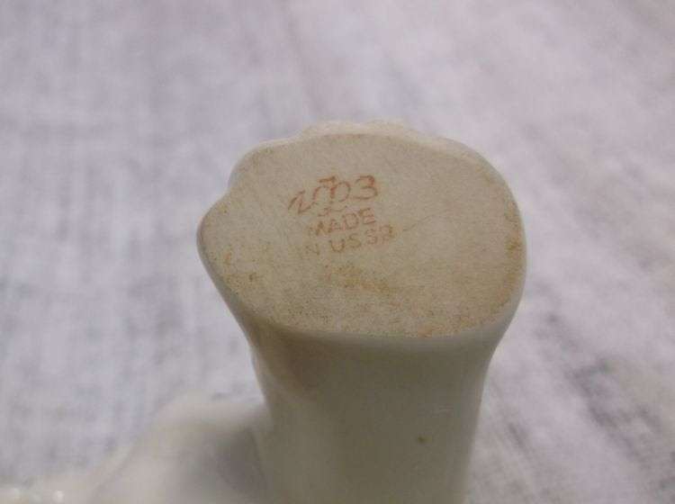 AN AWFULLY CUTE VINTAGE TIGER CUB PORCELAIN ORNAMENT BY LOMONOSOV USSR ...RUSSIAN QUALITY...WOW !!!