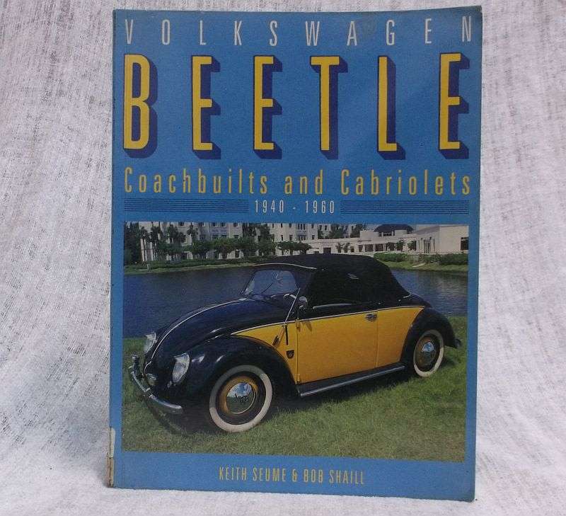 A COOL BOOK ABOUT THE HISTORY OF THE VOLKSWAGEN BEETLE..AWESOME ILLUSTRATIONS ...COLLECTOR MUST HAVE