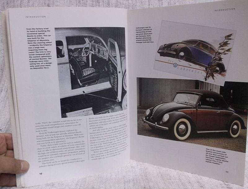 A COOL BOOK ABOUT THE HISTORY OF THE VOLKSWAGEN BEETLE..AWESOME ILLUSTRATIONS ...COLLECTOR MUST HAVE