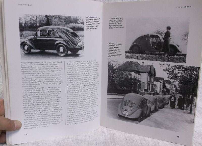 A COOL BOOK ABOUT THE HISTORY OF THE VOLKSWAGEN BEETLE..AWESOME ILLUSTRATIONS ...COLLECTOR MUST HAVE