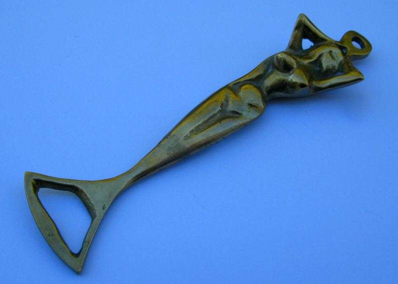 VINTAGE NUDE / MERMAID BOTTLE OPENER