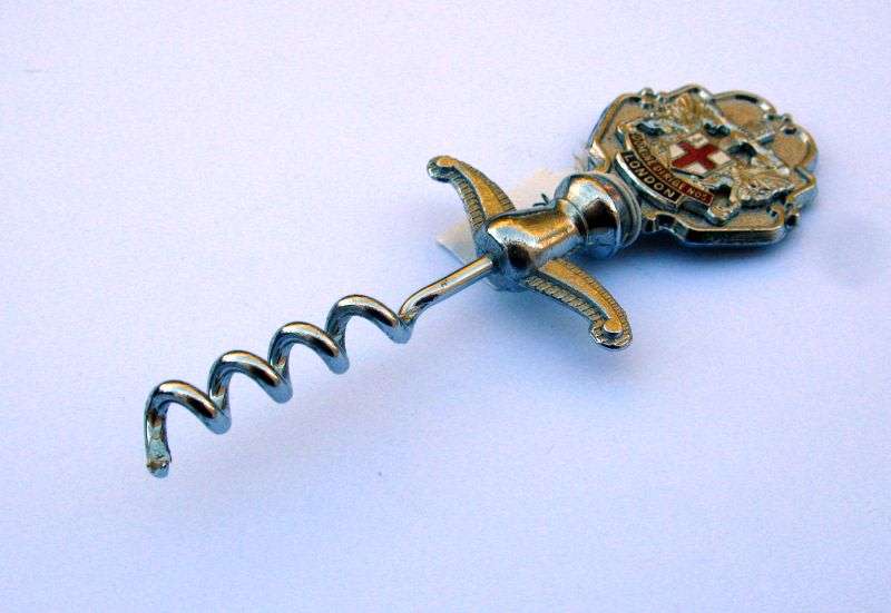 LONDON THEMED VINTAGE CORKSCREW