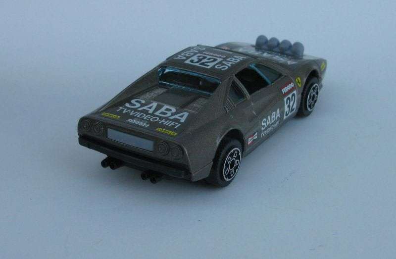 A STUNNING 1:43 SCALE DIE CAST METAL MODEL OF THE FERRARI 308 GTB BY BURAGO ITALY...BOXED !!!