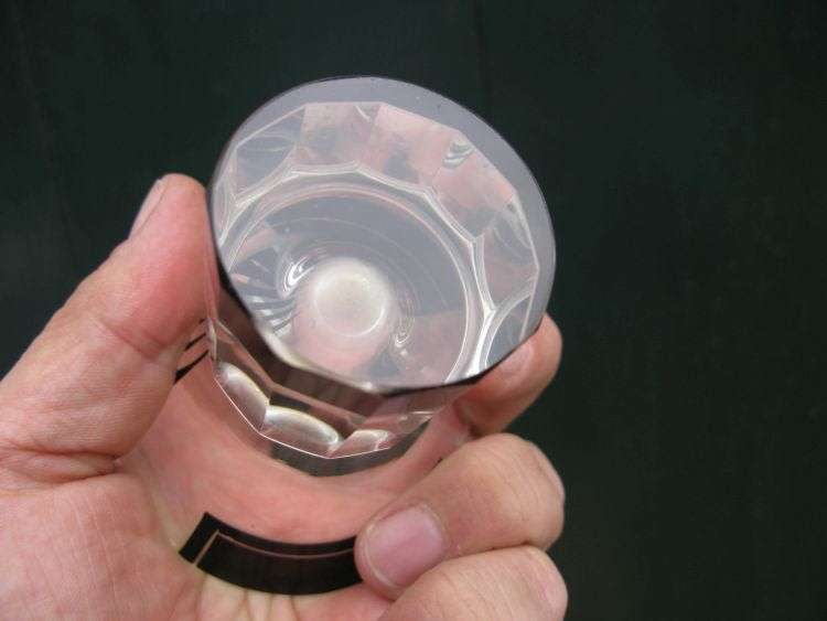 SUPER RARE !! THE EPITOME OF""ART DECO""...SCOTTISH TERRIER THEMED CUT GLASS DECANTER WITH 3 GLASSES