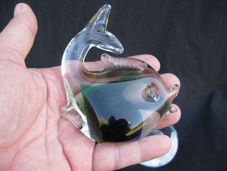 ONE SIGNED MATS JONASSON PAPERWEIGHT PLUS TWO EXTRA PAPERWEIGHTS ...WHAT A DEAL !! BID FOR ALL !!