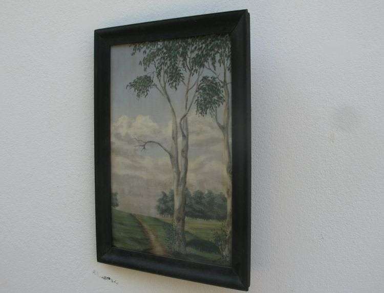 AN AWESOME ORIGINAL OIL ON BOARD SIGNED W VAN ZYL AND DATED 1935 ...WOW !! WOW !! WOW !!