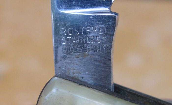 COOOOL !!! TWO EXTRA LONG POCKET KNIVES OF THE 1930`S ...BY JOWIKA & BONSA OF GERMANY ...WOW !!!