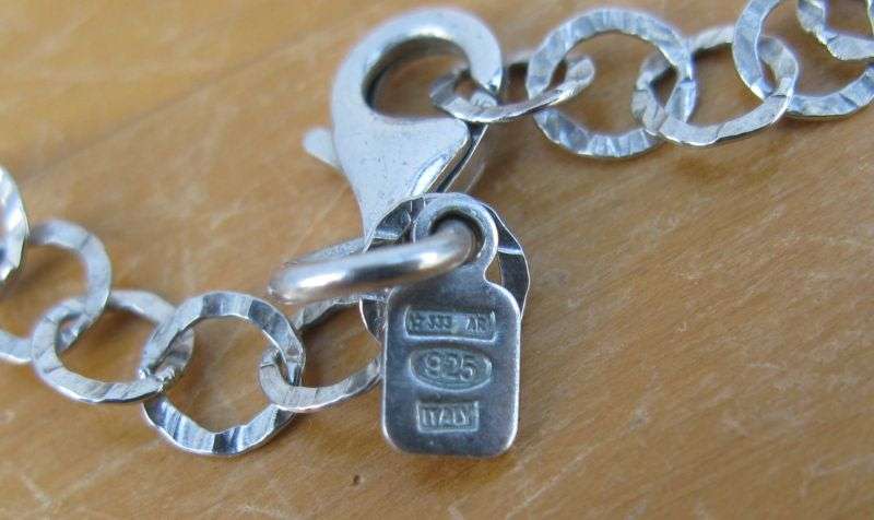 AN AMAZING SOLID STERLING SILVER ITALIAN DESIGNER NECKLACE WITH PENDANT ...AWESOME PIECE !!!