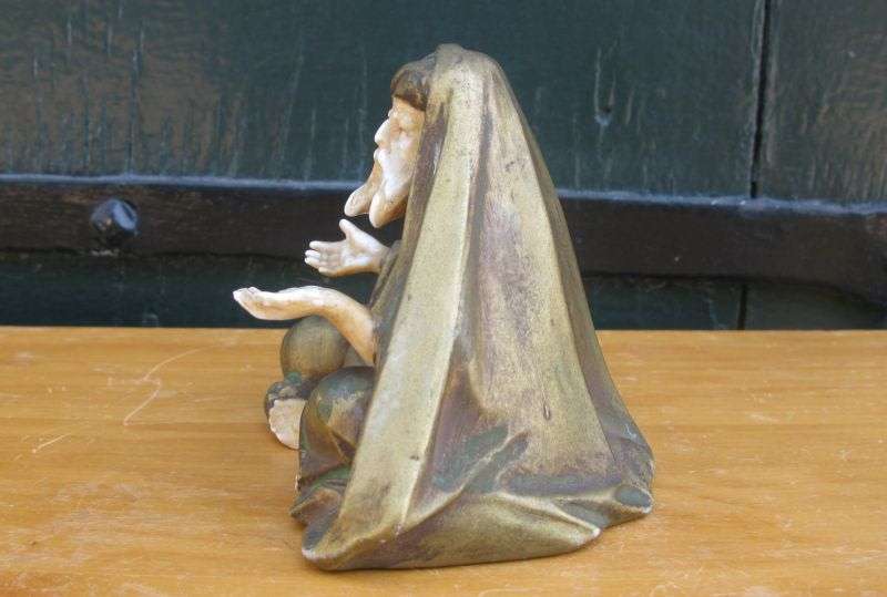 WOW !! AN ULTRA RARE ANTIQUE BISQUE FIGURE BY SCHAFER & VATER OF RUDOLSTADT GERMANY