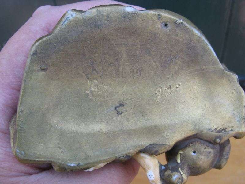 WOW !! AN ULTRA RARE ANTIQUE BISQUE FIGURE BY SCHAFER & VATER OF RUDOLSTADT GERMANY