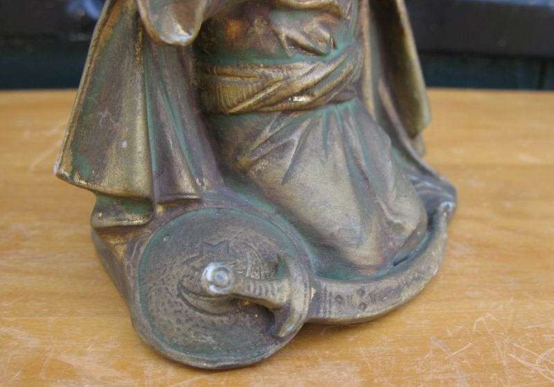 WOW !! AN ULTRA RARE ANTIQUE BISQUE FIGURE BY SCHAFER & VATER OF RUDOLSTADT GERMANY