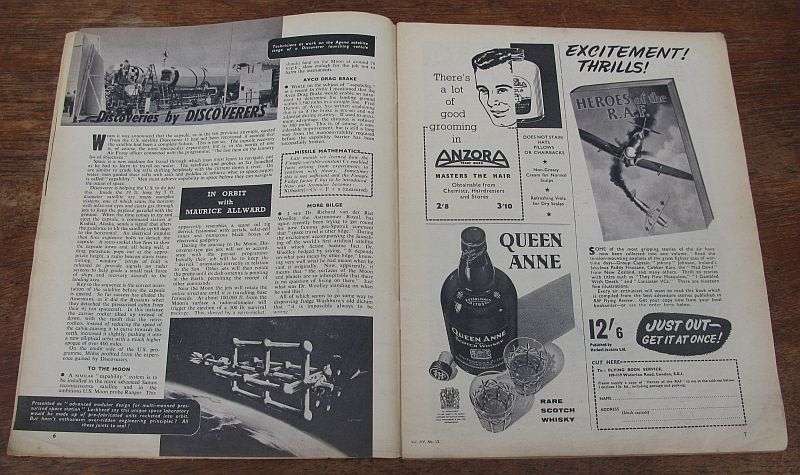 ROYAL AIR FORCE - AUGUST 1960 FLYING REVIEW - RARE FIND !!