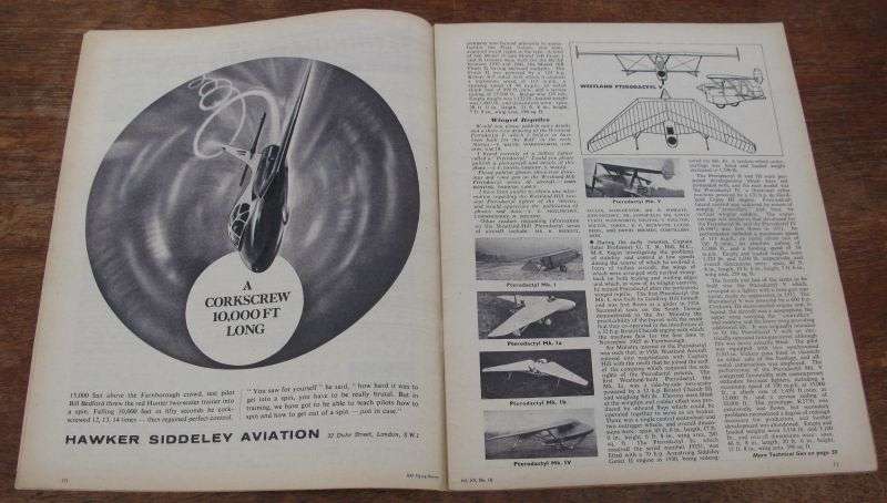ROYAL AIR FORCE - JULY 1960 FLYING REVIEW - RARE FIND !!