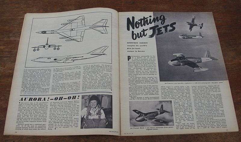 ROYAL AIR FORCE - JULY 1960 FLYING REVIEW - RARE FIND !!