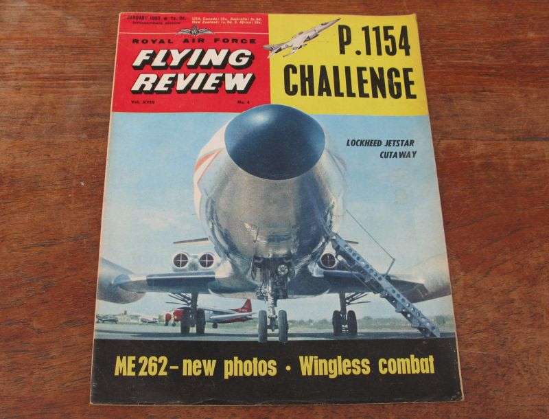 ROYAL AIR FORCE - JANUARY 1963 FLYING REVIEW - RARE FIND !!