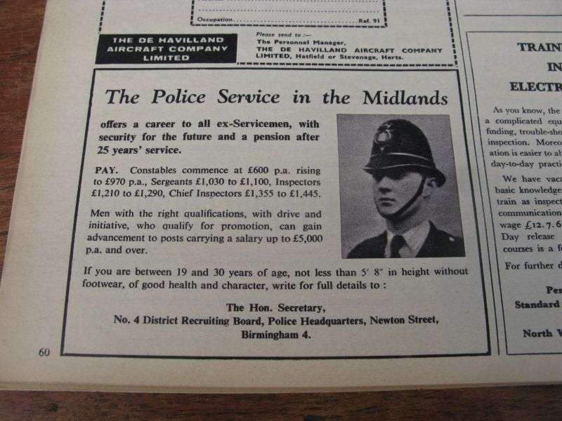 ROYAL AIR FORCE - JANUARY 1963 FLYING REVIEW - RARE FIND !!