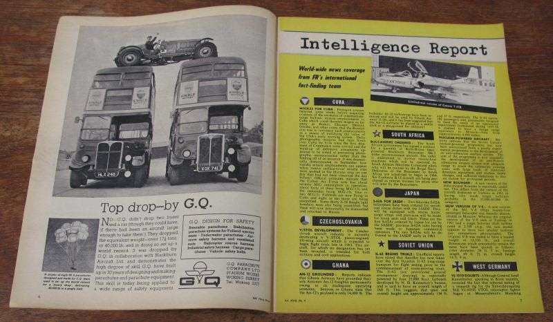 ROYAL AIR FORCE - JANUARY 1963 FLYING REVIEW - RARE FIND !!